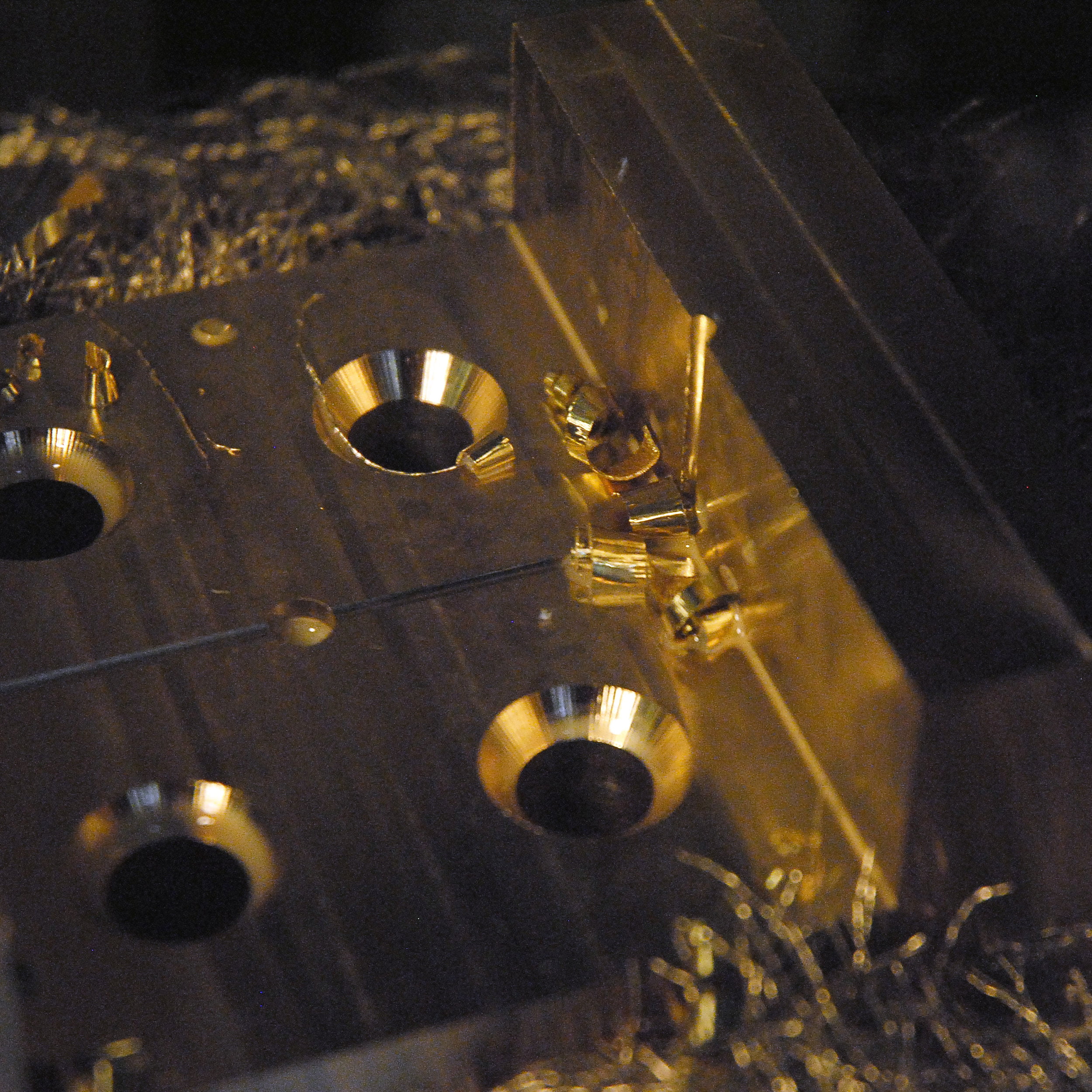 Precision machined CNC part