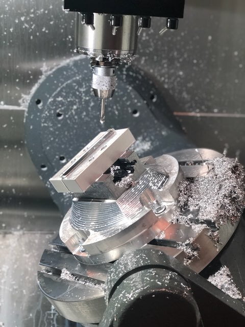 Precision machined CNC part