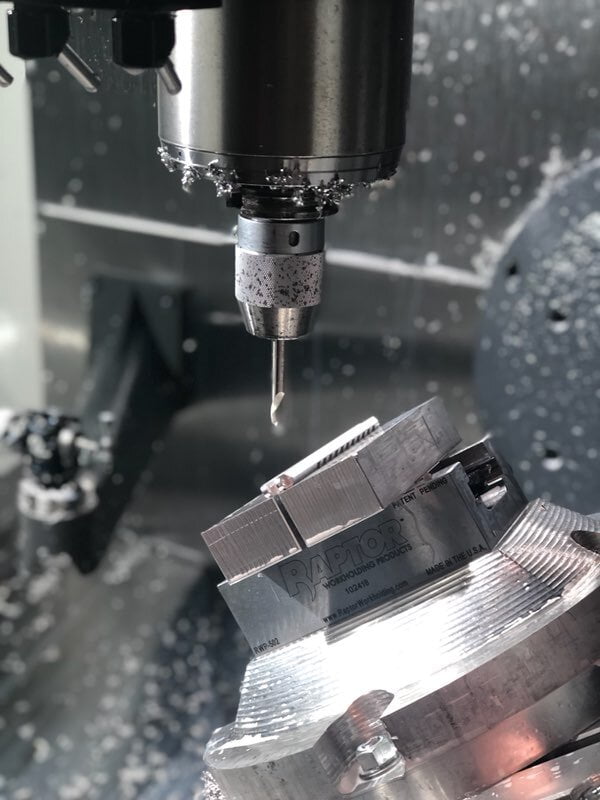 Precision machined CNC part