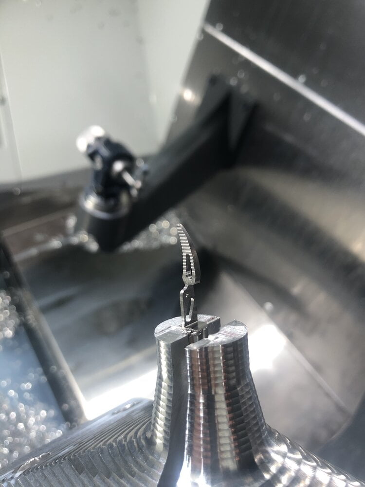 Precision machined CNC part