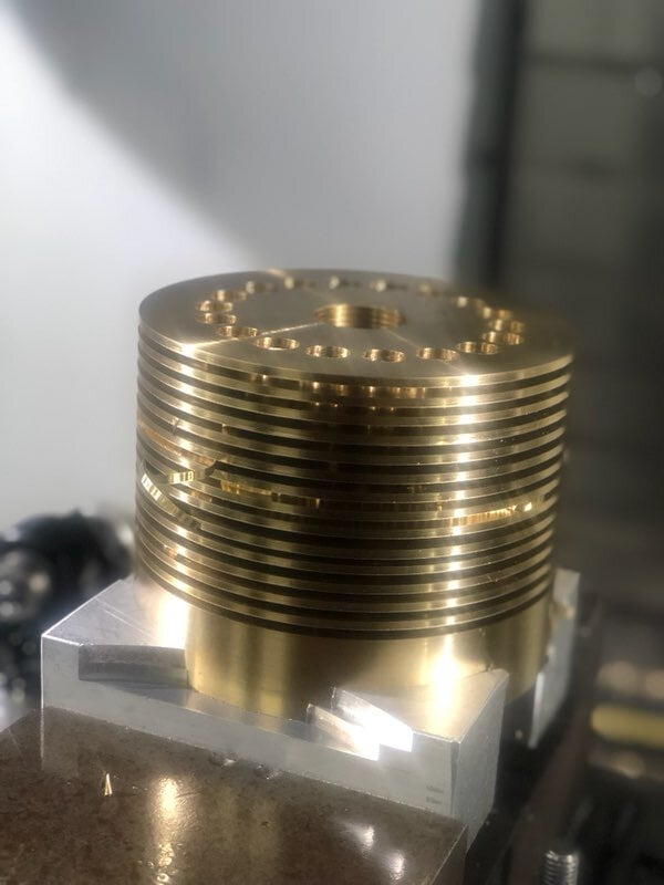 Precision machined CNC part