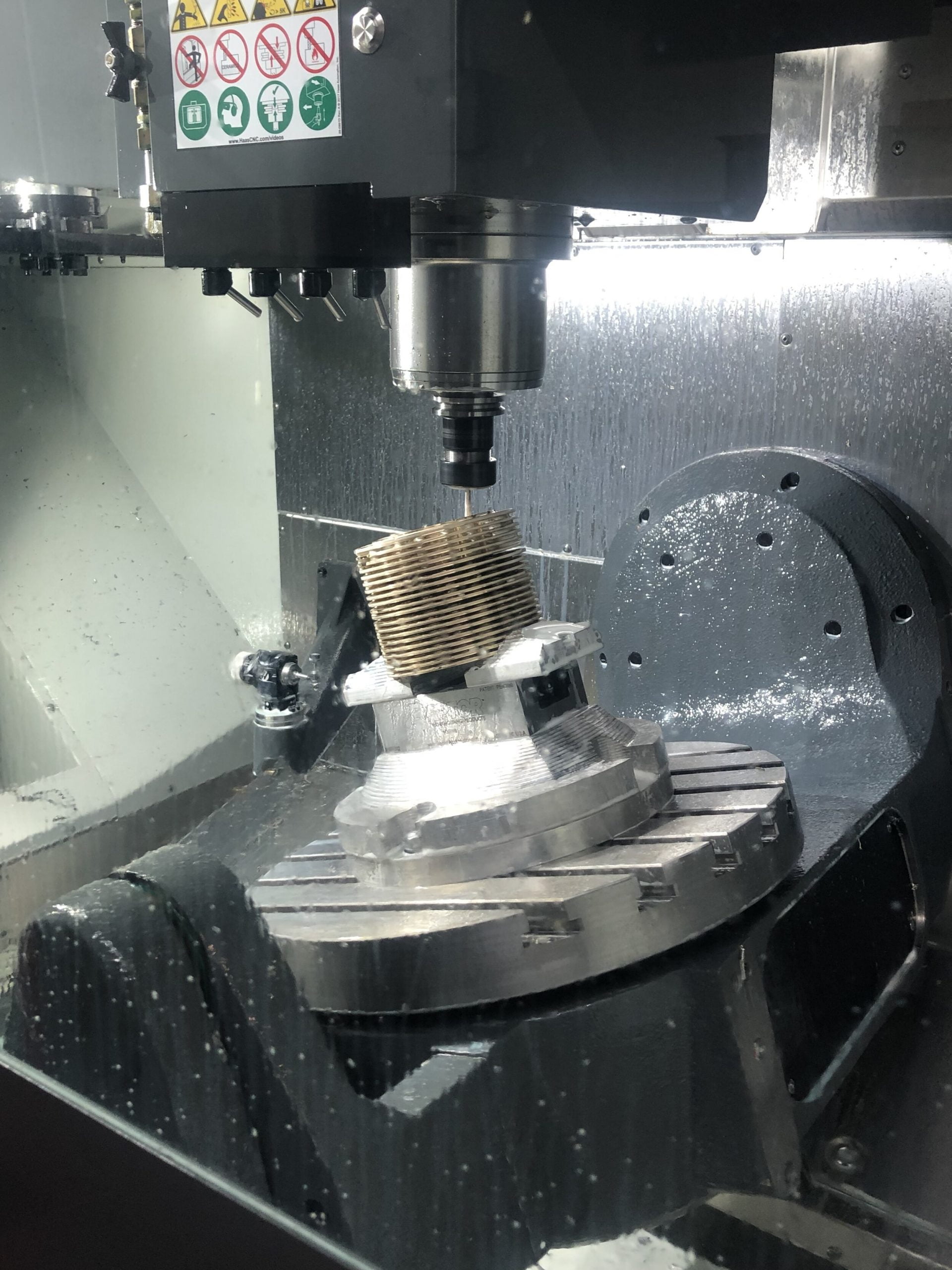 Precision machined CNC part