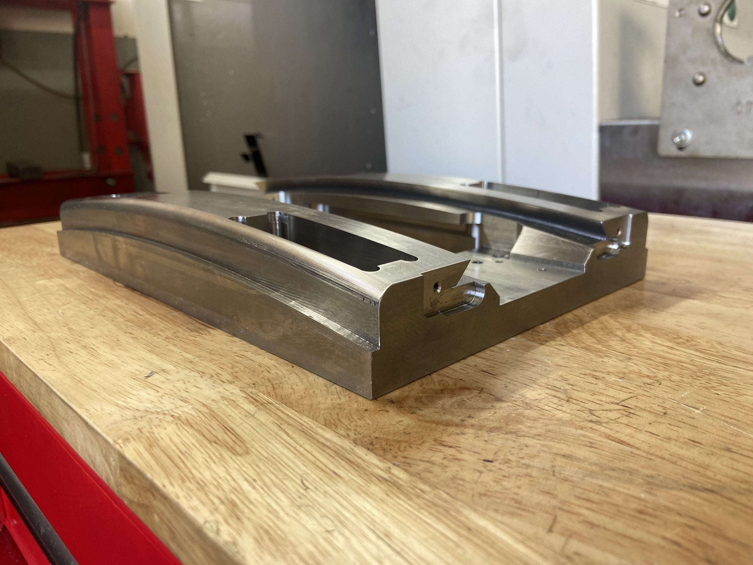Precision machined CNC part