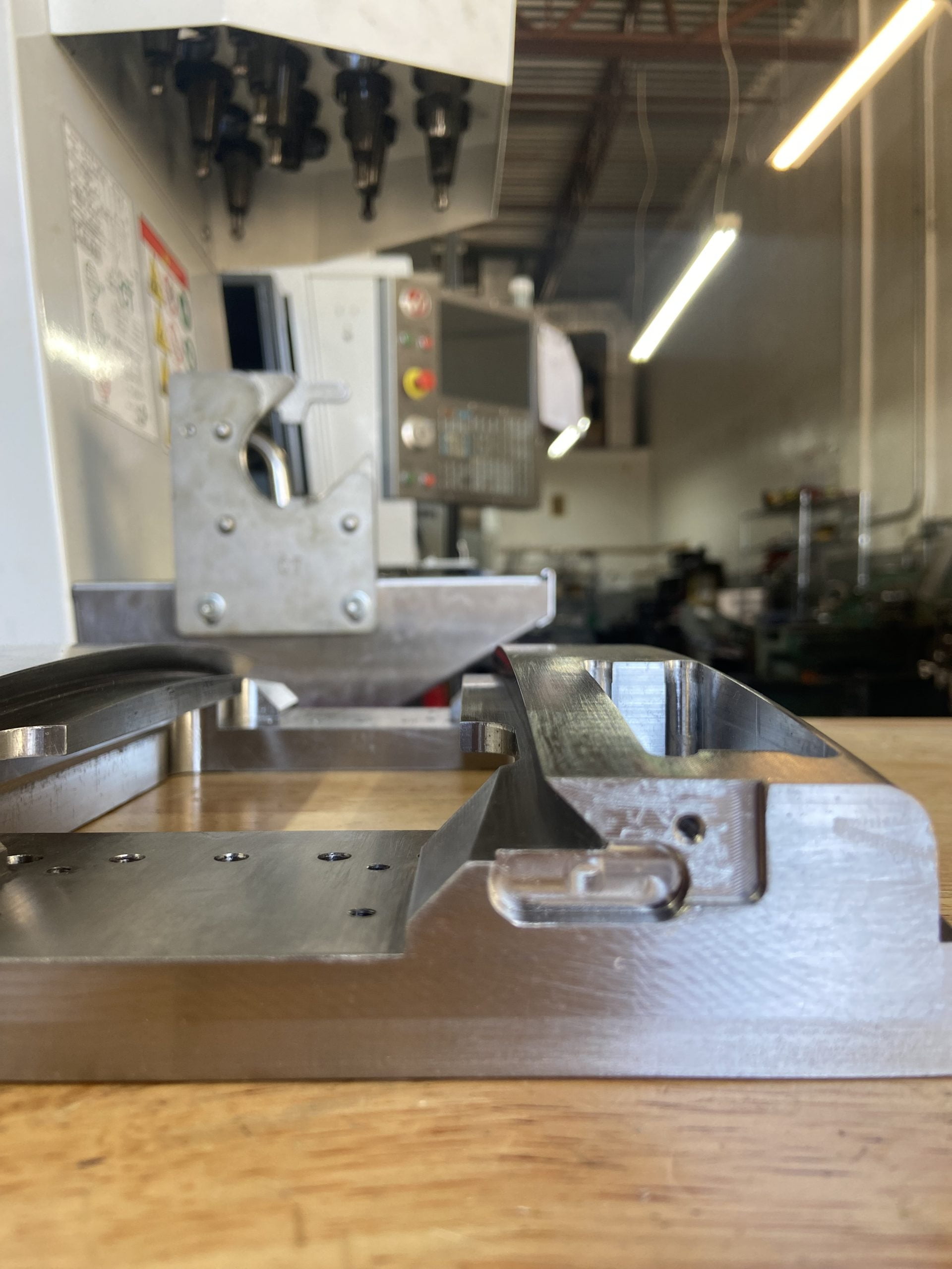 Precision machined CNC part