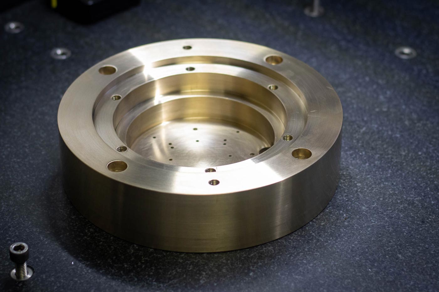 Precision machined CNC part